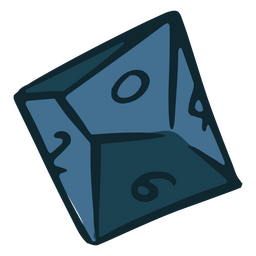 Juegos de rol dados Diseño PNG