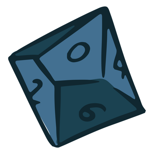 Role play games dice PNG Design