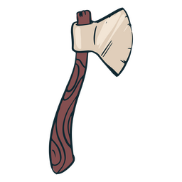 Icono de hacha de juegos de rol Diseño PNG