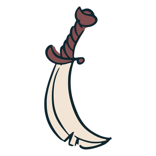 Role play games sabre icon PNG Design