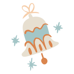 sino de natal ícone minimalista Desenho PNG