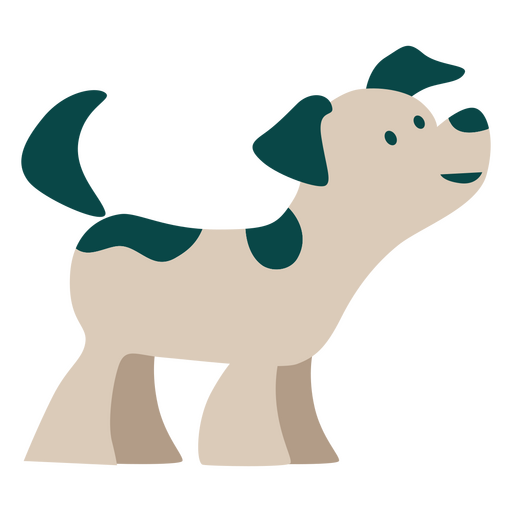 Cute cartoon dog  PNG Design