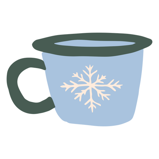 Ícone de caneca de inverno Desenho PNG