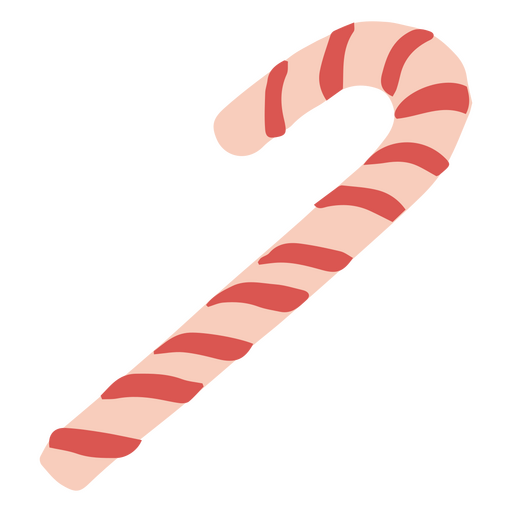 Candy cane sweet christmas icon PNG Design