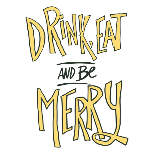 Be merry Christmas quote lettering