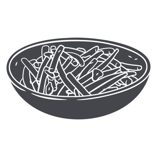 Ícone de silhueta de lanche de outono de ação de graças Desenho PNG