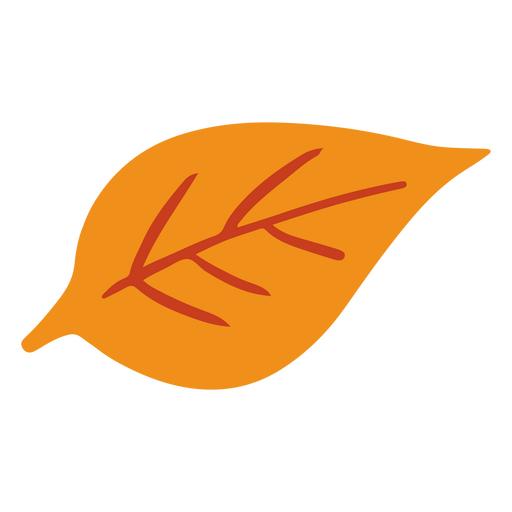 Einfaches Symbol für ein Blatt PNG-Design