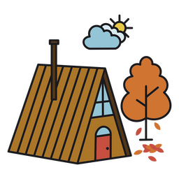 Cair fora da cabine Desenho PNG