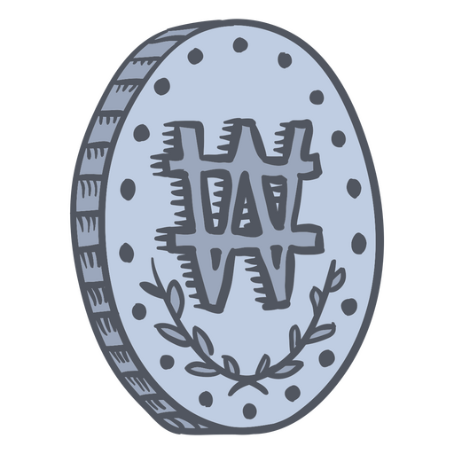 Gewonnene Münze Geschäftsgeld-Symbol PNG-Design