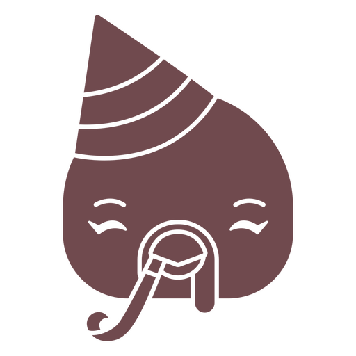 Thanksgiving süßer Truthahn ausgeschnitten PNG-Design