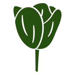 Tulipa cortada botânica Desenho PNG