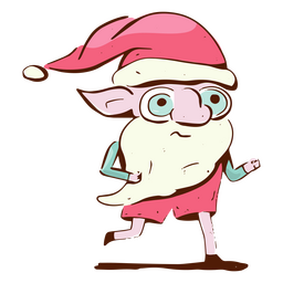 Anti-Weihnachts-Weihnachtsfigur PNG-Design