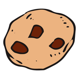 Farbstrich für Weihnachtsplätzchen PNG-Design