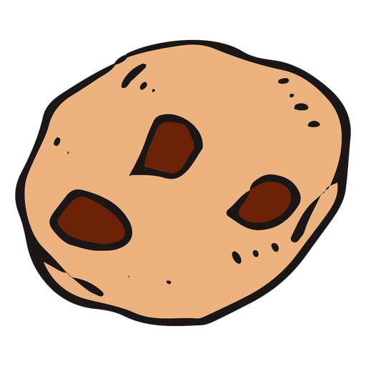 Traço de cor de biscoito de natal Desenho PNG