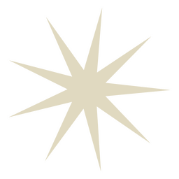 estrela plana da árvore de natal Desenho PNG