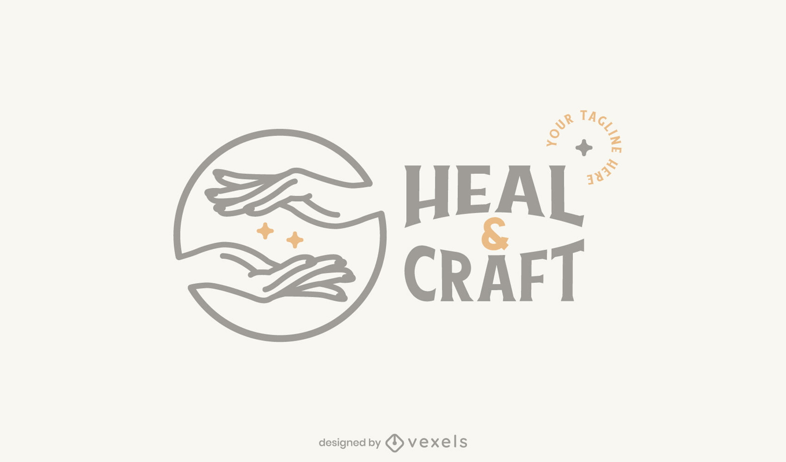 Crafting-Logo-Vorlage