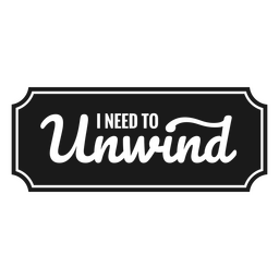 Halloween mummy need to unwind quote badge PNG Design