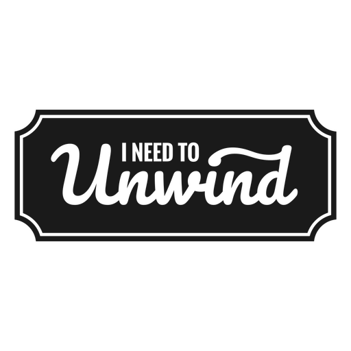 Halloween mummy need to unwind quote badge PNG Design