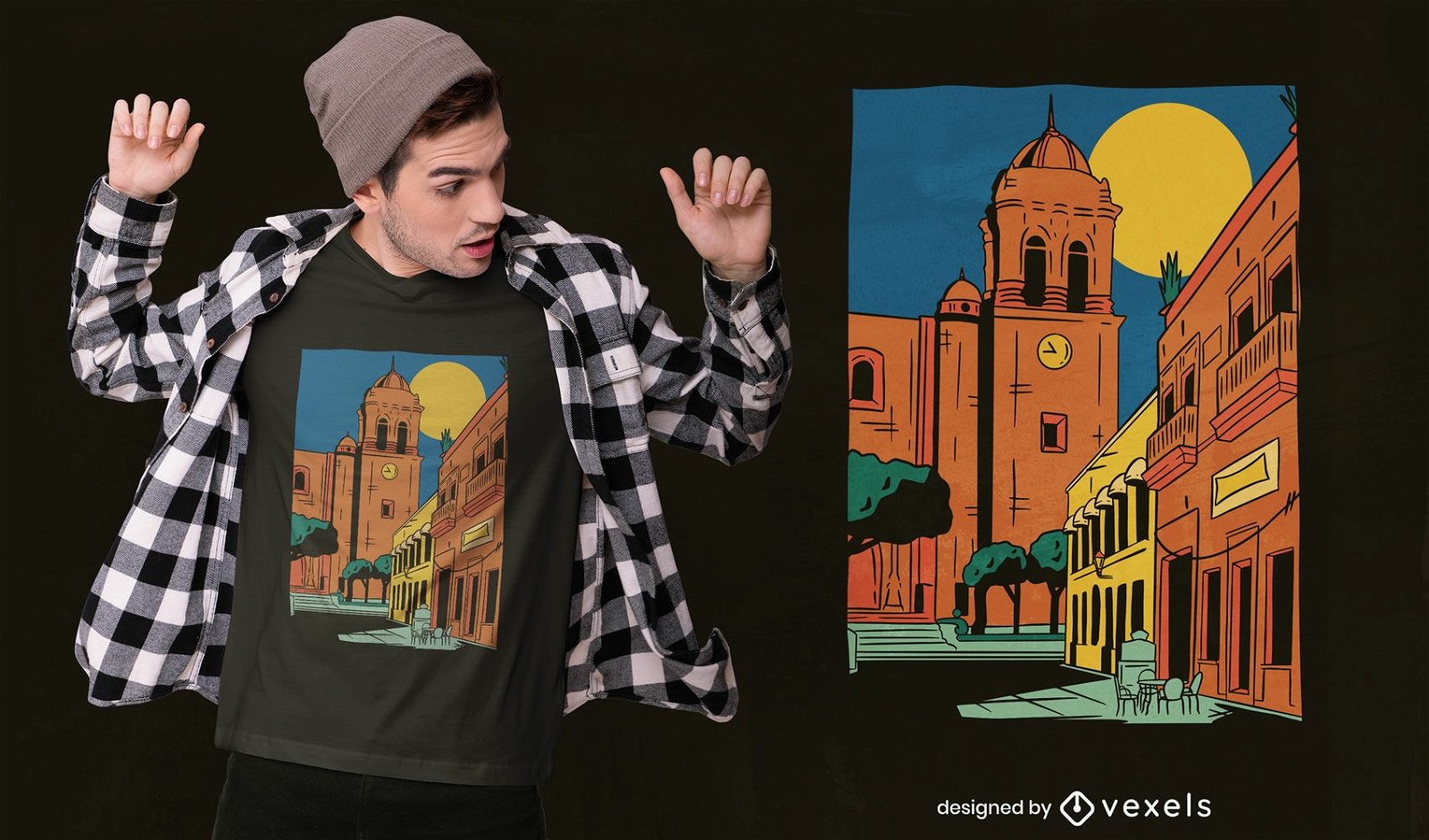 Jalisco Stadt-T-Shirt-Design