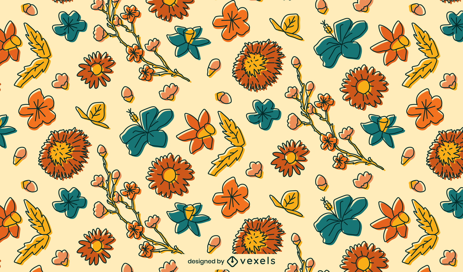 Floral Vector Art, Icons, and Graphics for Free Download