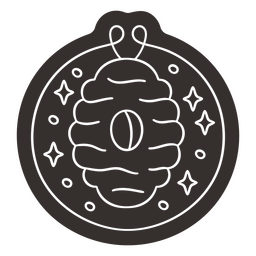 paisaje recortado panal Diseño PNG