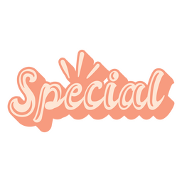 letras rosas especiales Diseño PNG