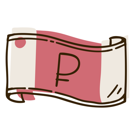 Symbol f?r Geldscheine in Rubel PNG-Design