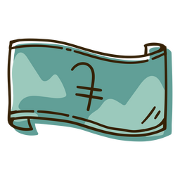 Dram bill icono de dinero Diseño PNG