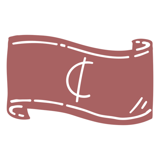 Ícone de negócios de dinheiro de conta cedi simples Desenho PNG