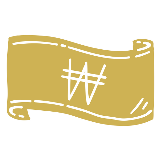 Icono de dinero de finanzas de factura ganada simple Diseño PNG