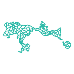Mapa geométrico do mundo Desenho PNG