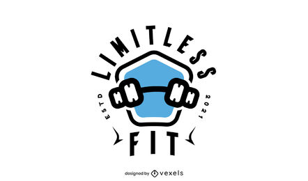 Fitness-Hantel-Logo-Design