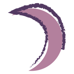Lua texturizada Desenho PNG