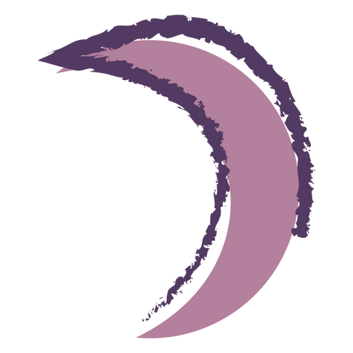 Moon textured PNG Design