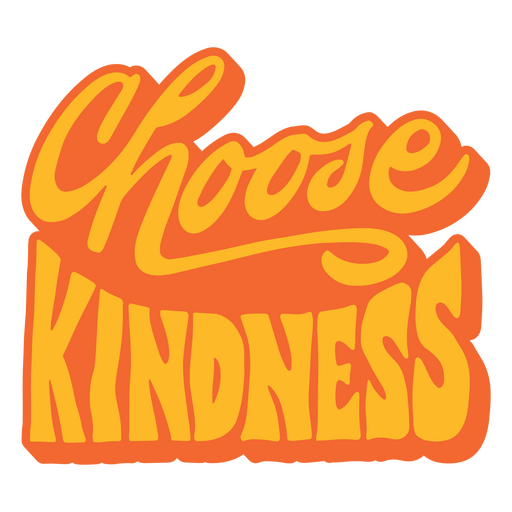 Kindness neurodiversity quote lettering PNG Design