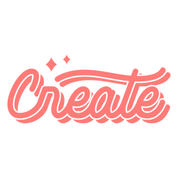 Criar letras de palavras Desenho PNG