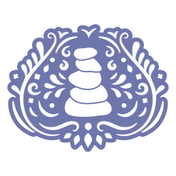 Die Natur hat Steine herausgeschnitten PNG-Design