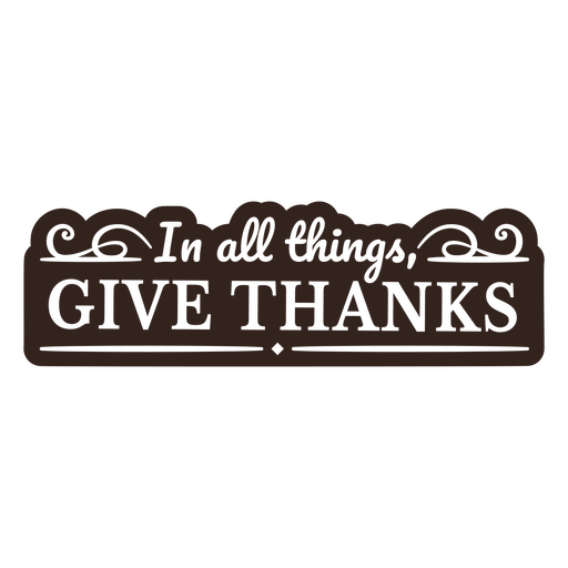 Kitchen holiday Thanksgiving badge PNG Design