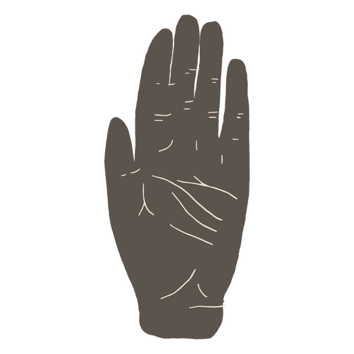 Hand Neurodiversität psychische Gesundheit PNG-Design