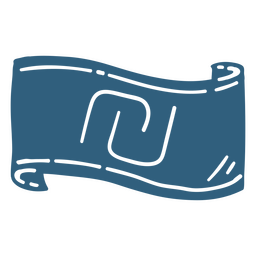 Shekel-Währungsschein ausgeschnitten PNG-Design