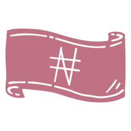 Naira-Währungsschein ausgeschnitten PNG-Design