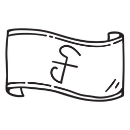 Schlaganfall der Riel-Währungsrechnung PNG-Design