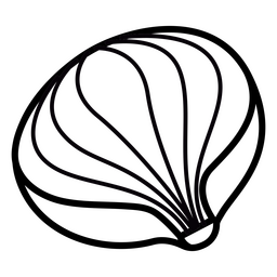 Kochelemente halber Zwiebelhub PNG-Design