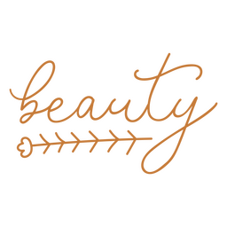 Letras de casamento de beleza Desenho PNG