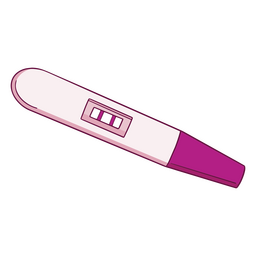 Positive pregnancy test PNG Design