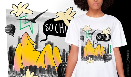 City giant chill t-shirt design
