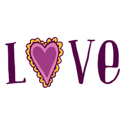 Day of the dead love quote semi flat PNG Design