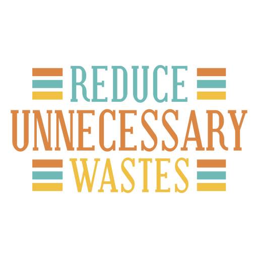 Reduce waste climate change badge