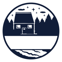 Kabinenschuppen im Freien Natur PNG-Design