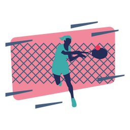 Pessoas de maratona de tênis Desenho PNG